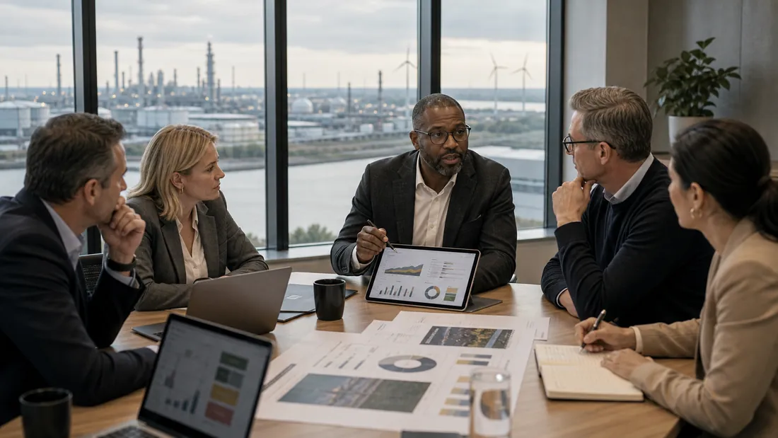Energy leaders pressure-testing decarbonization scenarios against portfolio risk.